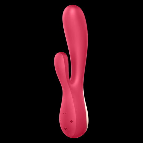 Satisfyer Mono Flex Dual Motor Connect App Vibrator Red - Naughty by Nature Adult Store