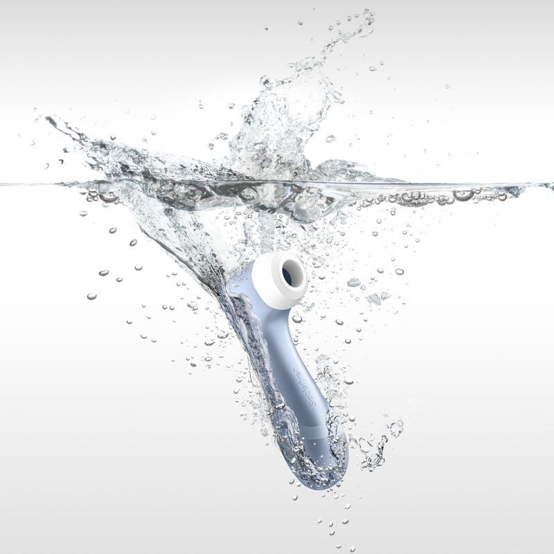 Satisfyer Pro 2 G2 Air Pulse Clitoral Stimulator Blue - Naughty by Nature Adult Store