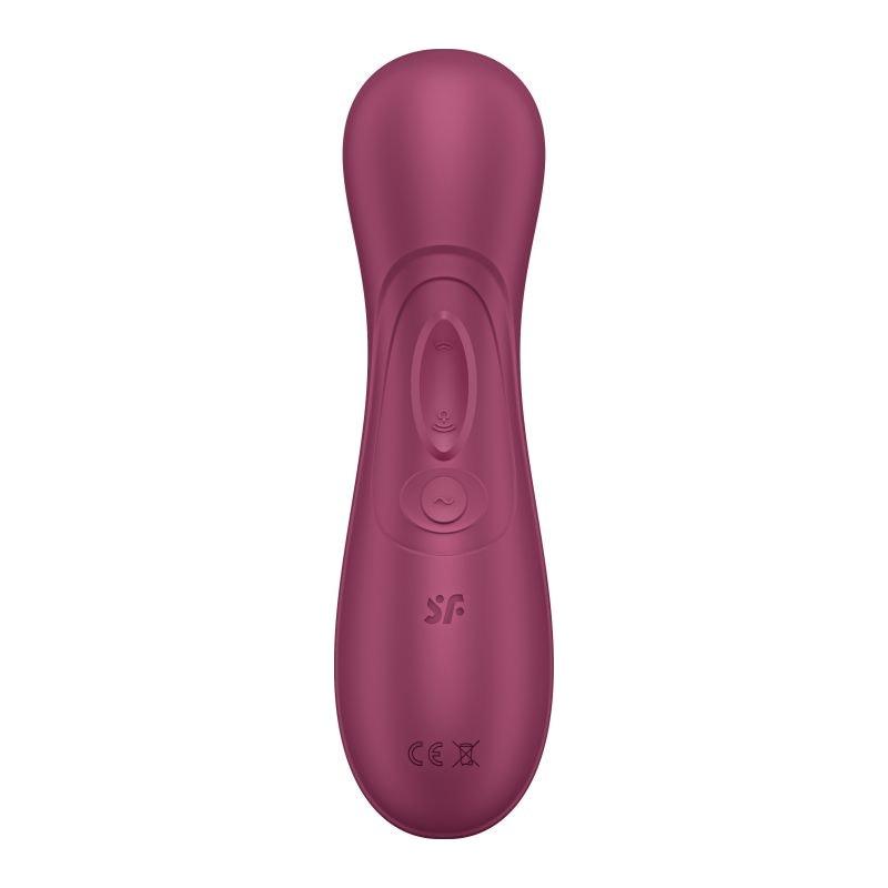 Satisfyer Pro 2 Gen 3 Clitoral Stimulator Wine Red - Naughty by Nature Adult Store