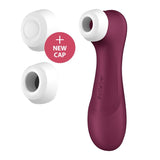 Satisfyer Pro 2 Generation 3 - Wine Red Touch-Free USB-Rechargeable Clitoral Stimulator - Naughty by Nature Adult Store