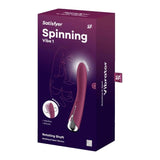 Satisfyer Spinning Vibe 1 Red - Adult Toys