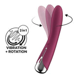 Satisfyer Spinning Vibe 1 Red - Adult Toys