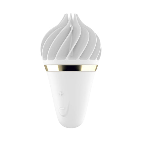 Satisfyer Sweet Treat White/Gold - Adult Toys