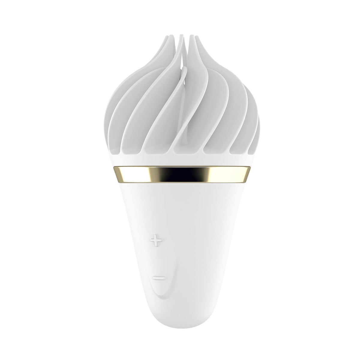 Satisfyer Sweet Treat White/Gold - Naughty by Nature Adult Store