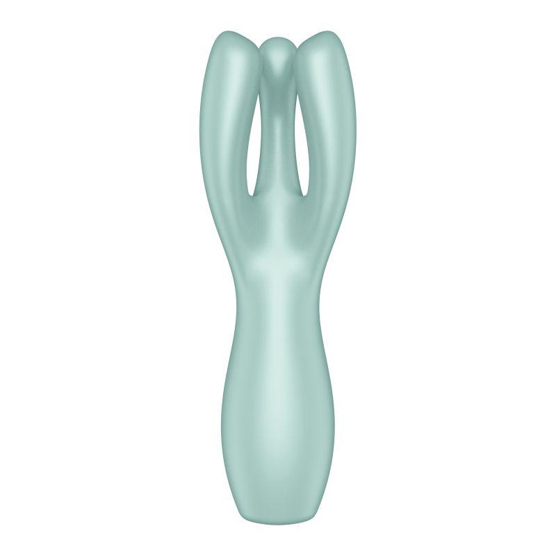 Satisfyer Threesome 3 Layon Vibrator Mint - Adult Toys