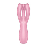 Satisfyer Threesome 3 Layon Vibrator Pink - Adult Toys