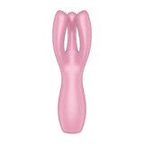 Satisfyer Threesome 3 Layon Vibrator Pink - Adult Toys