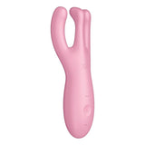 Satisfyer Threesome 4 Connect App Layon Vibrator Pink - Adult Toys