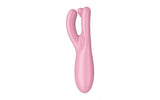 Satisfyer Threesome 4 Connect App Layon Vibrator Pink - Adult Toys