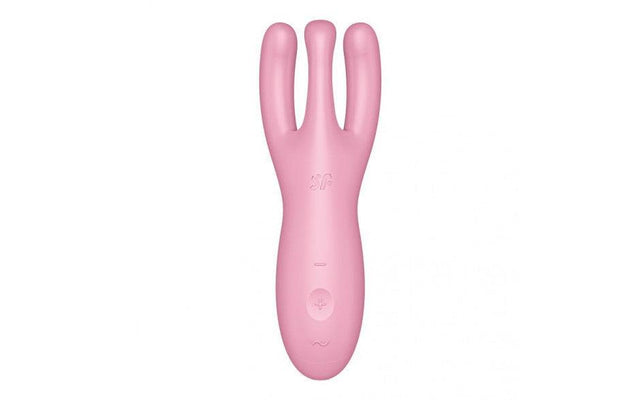Satisfyer Threesome 4 Connect App Layon Vibrator Pink - Adult Toys