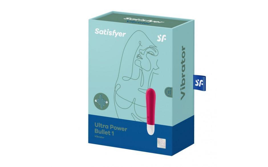 Satisfyer Ultra Power Bullet 1 – Waterproof Rechargeable Vibrator - Adult Toys