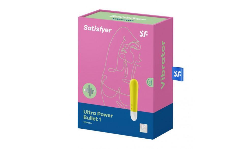 Satisfyer Ultra Power Bullet 1 – Waterproof Rechargeable Vibrator - Adult Toys