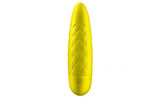 Satisfyer Ultra Power Bullet 5 – Yellow Silicone Rechargeable Vibrator - Adult Toys