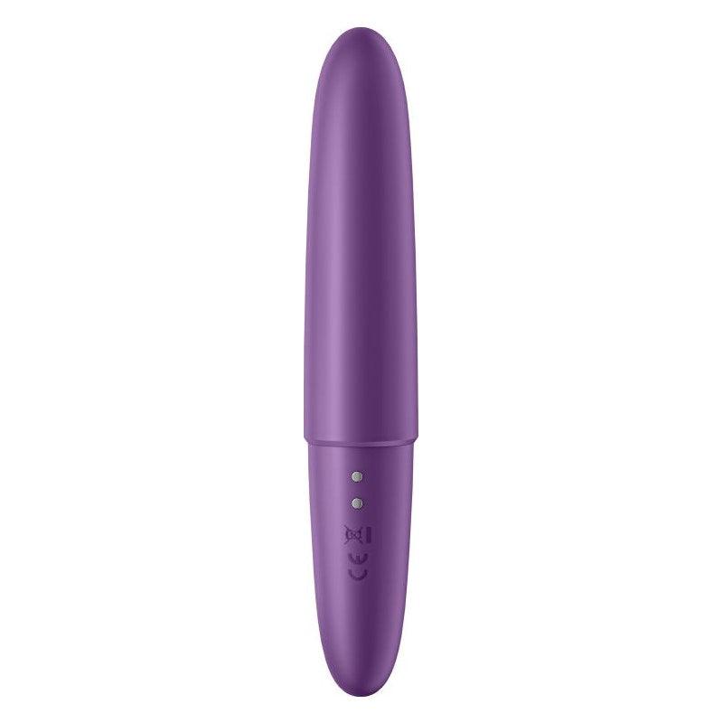Satisfyer Ultra Power Bullet 6 – Rechargeable Silicone Vibrator - Adult Toys