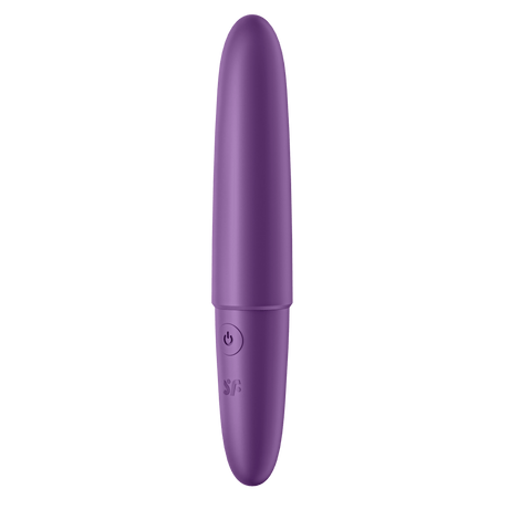 Satisfyer Ultra Power Bullet 6 – Rechargeable Silicone Vibrator - Adult Toys