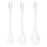 Satisfyer Yoni Power 1 Pelvic Floor Training Set | 3 Pc Silicone Balls - Adult Toys