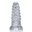 ScrewD Super Squish Corkscrew Jackoff Toy Clear - Adult Toys