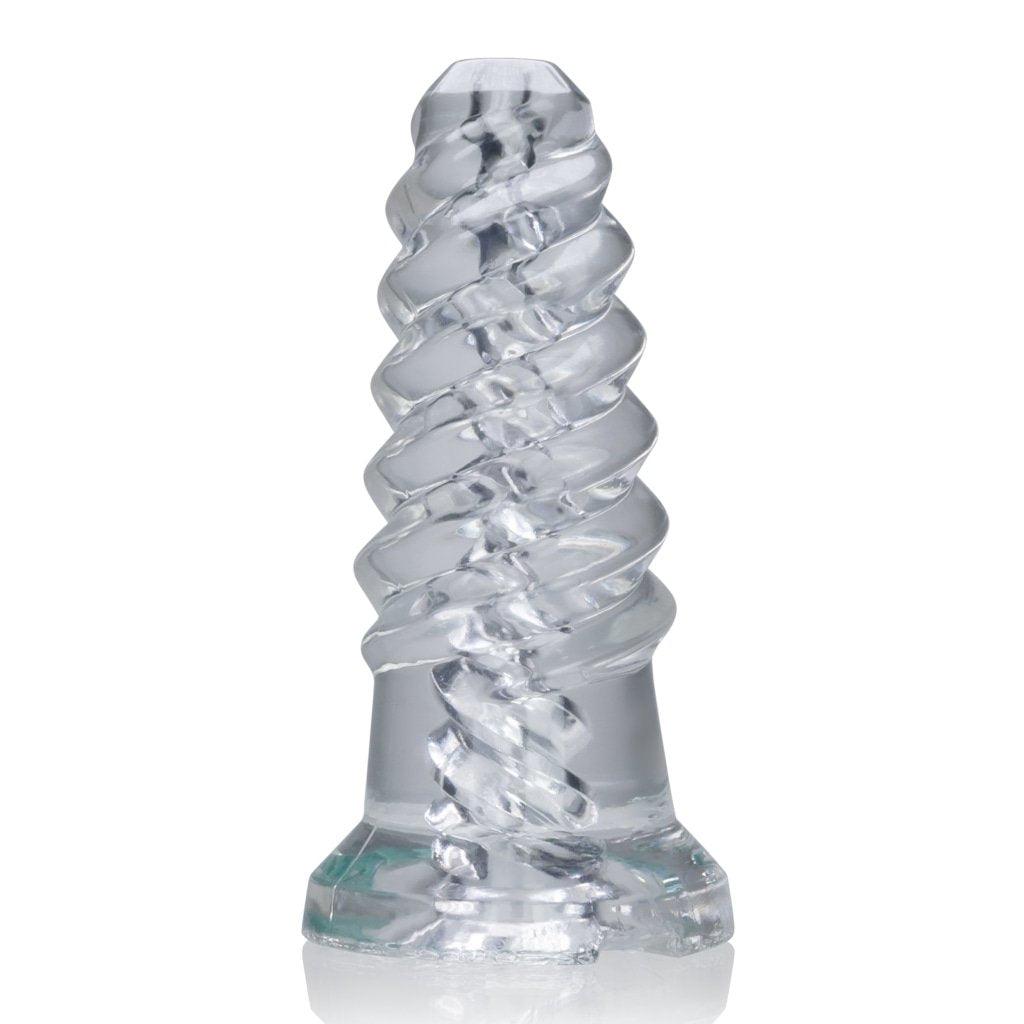 ScrewD Super Squish Corkscrew Jackoff Toy Clear - Adult Toys
