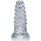ScrewD Super Squish Corkscrew Jackoff Toy Clear - Adult Toys