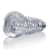ScrewD Super Squish Corkscrew Jackoff Toy Clear - Adult Toys