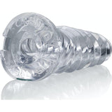 ScrewD Super Squish Corkscrew Jackoff Toy Clear - Adult Toys
