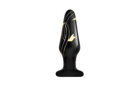 Secret Kisses Handblown Glass Plug 3.5in - Adult Toys