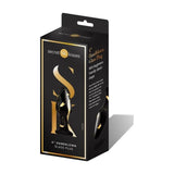 Secret Kisses Handblown Wide Glass Plug 4in - Adult Toys