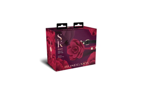 Secret Kisses Rosegasm Bloom Silicone Gag - Adult Toys