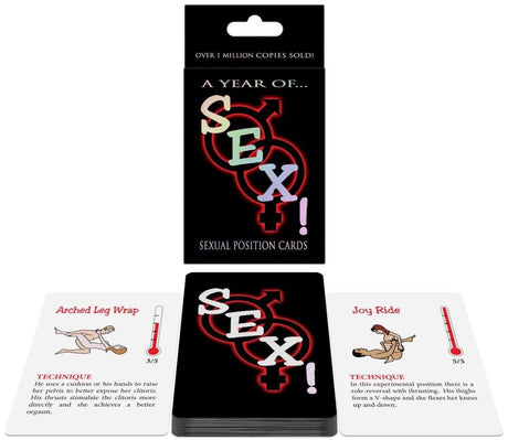 Sex! Card Game - A Year of Sex! - Adult Toys