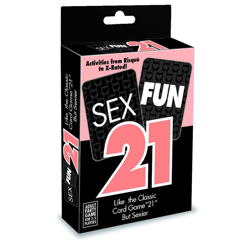 Sex Fun 21 - Adult Card Game - GAMES