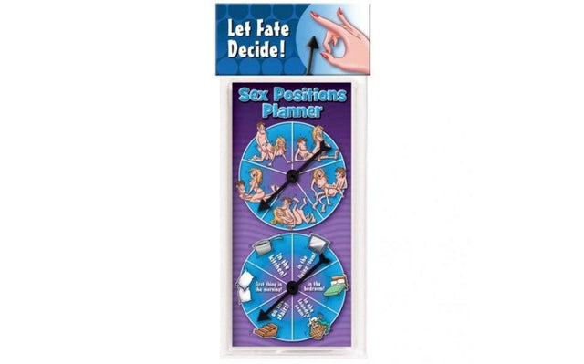 Sex Positions Planner Spinner Game - Adult Toys