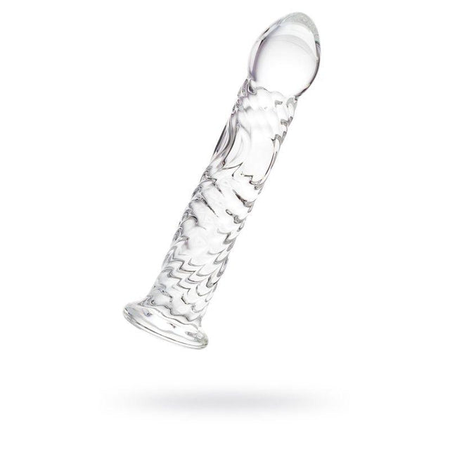 Sexus Glass Dildo Clear 16cm - Adult Toys