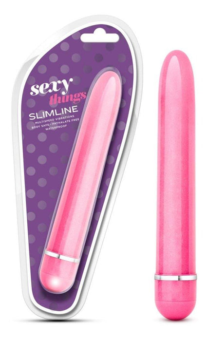Sexy Things Slimline Vibe Pink - Adult Toys