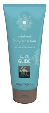 Shiatsu Love Glide Water Based Lubricant - Skin Friendly & Tasteless 100ml - Lotions & Potions