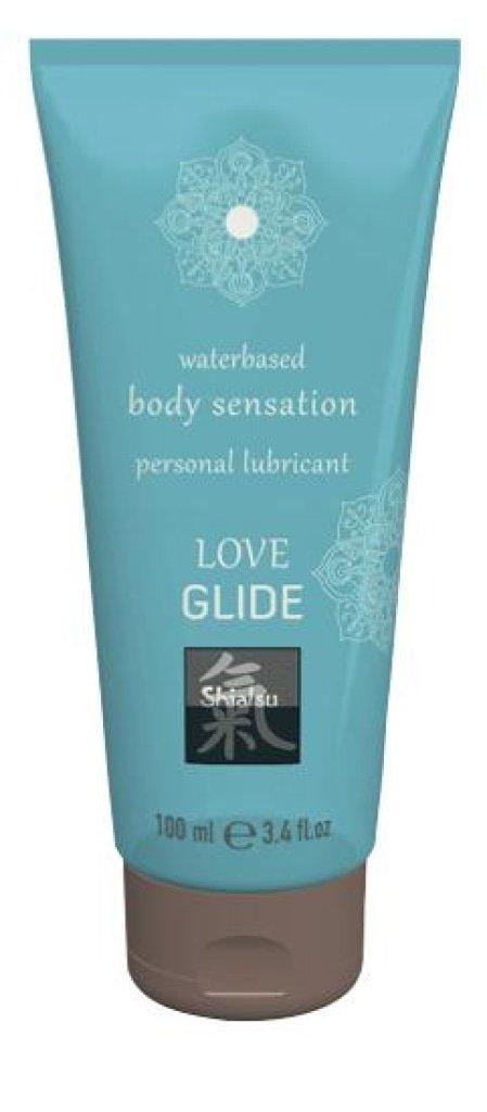 Shiatsu Love Glide Water Based Lubricant - Skin Friendly & Tasteless 100ml - Lotions & Potions