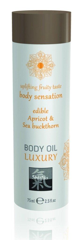 Shiatsu Luxury Body Oil Edible Apricot and Sea Buckthorn - Lotions & Potions