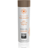 Shiatsu Luxury Body Oil Edible Green Tea and Tangerine - Lotions & Potions