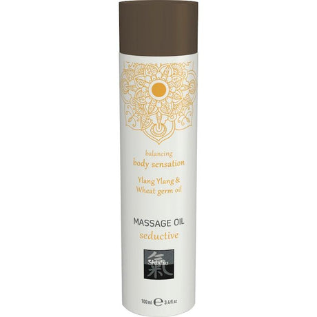 Shiatsu Massage Oil Seductive Ylang Ylang And Wheat Germ Oil 100ml - Naughty by Nature Adult Store