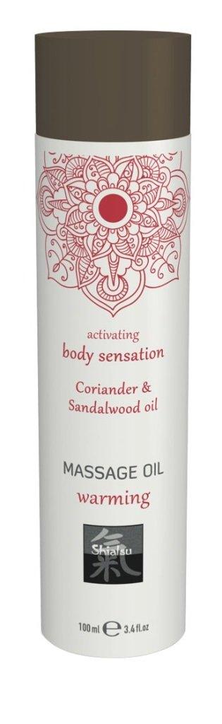 Shiatsu Massage Oil Warming Coriander And Sandalwood Oil 100ml - Naughty by Nature Adult Store