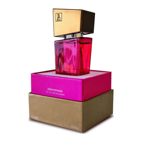 Shiatsu Pheromone Fragrance Woman Pink 15ml - Naughty by Nature Adult Store