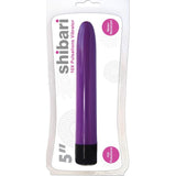 Shibari 10X Pulsations Vibrator 5in Purple - Adult Toys
