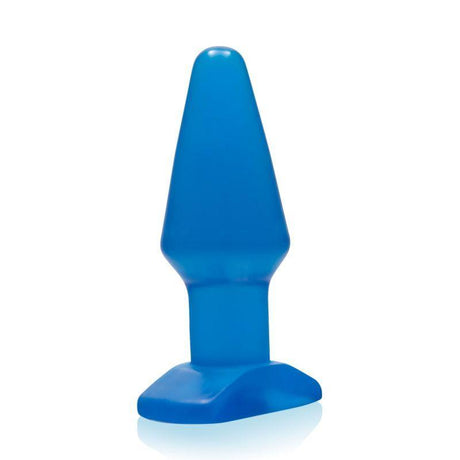 Si Novelties Large Blue Anal Plug – 5.5 Inch Tapered PVC Adult Toy - Adult Toys