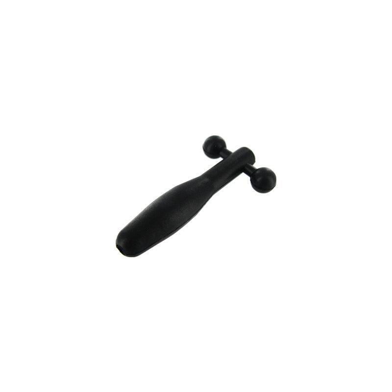 Silicone Cum - Thru Barbell Penis Plug - Adult Toys