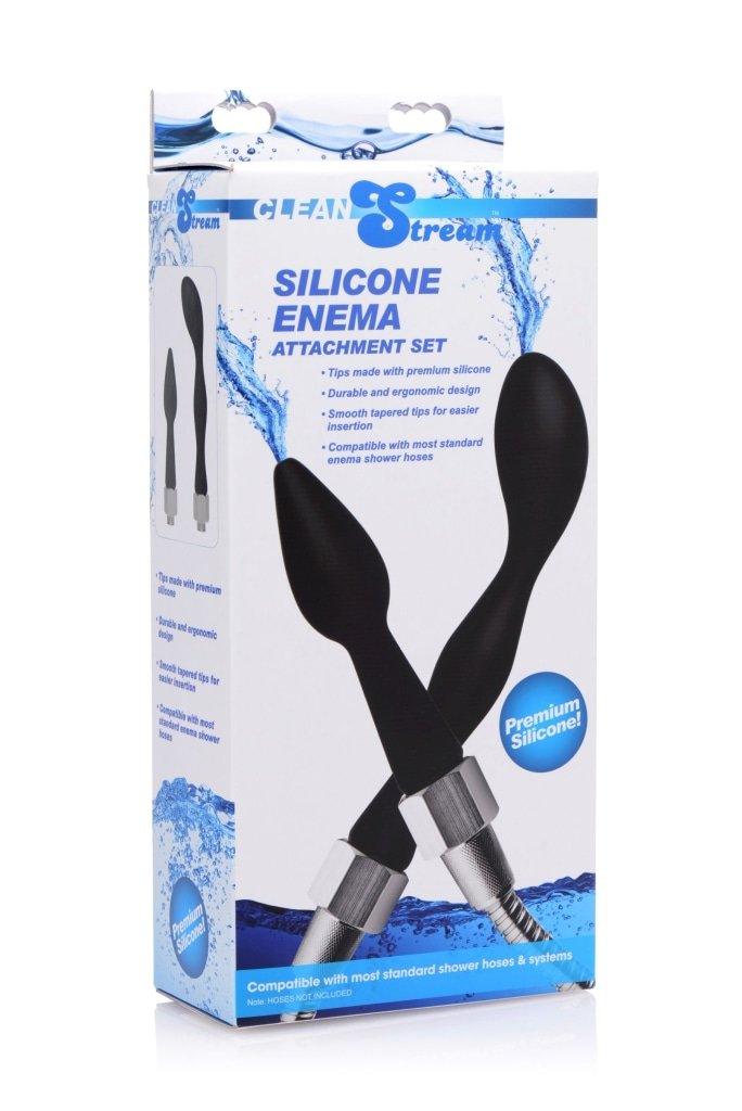 Silicone Enema Attachment Set - Naughty by Nature Adult Store