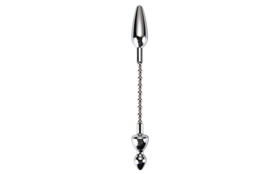 Silver Bullet Double Metal Plug - Adult Toys