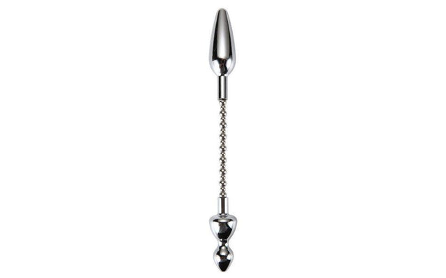 Silver Bullet Double Metal Plug - Adult Toys