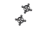 Silver Metal 2 Pc Nipple Clamps - Adult Toys