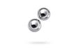 Silver Metal 2 Pc Vaginal Balls 25mm - Adult Toys