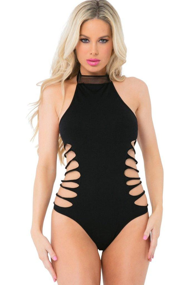 Slit N Spin Bodysuit - Lingerie