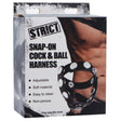 Snap - On Cock And Ball Harness - Adult Toys